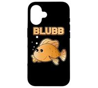 Blubb - Poisson Rouge - Poisson pour Aquarium - Poisson Rouge Coque pour iPhone 16