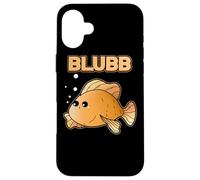 Blubb - Poisson Rouge - Poisson pour Aquarium - Poisson Rouge Coque pour iPhone 16 Plus