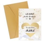 Bluckincle Carte À Gratter Annonce Grossesse Papa Cadeau Papa Cadeau Futur Papa Annonce Grossesse Famille Tu Vas Être Papa