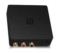 BluDento Récepteur stéréo Bluetooth B1, aptx LL, récepteur audio Hi-Fi V5.1, DAC TI pour sortie RCA stéréo analogique avec longue portée, sortie numérique coaxiale et optique avec NFC