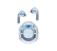 (Blue) 2025 ACEFAST T8 / AT8 Crystal (2) Écouteurs Bluetooth couleur, légers et sans fil, compatibles avec le travail