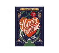 (blue)25-26 A Heart for Christmas Advent Romance, Christmas Love Story Advent, Romance Advent Book, Open a Chapter a Day