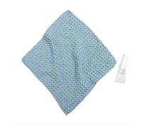 (Blue) 30*30cm Small Square Towels, Highly Absorbent, Waffle, Bathroom Supplies, Gift Cloths for Household Bathroom