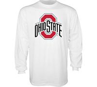 Blue 84 T-Shirt à Manches Longues NCAA Ohio State Buckeyes pour Homme Blanc Taille XXL