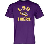 Blue 84 T-Shirt pour Homme Line Up Team Color, Homme, T-Shirt Line Up Team Color, LSU Tigers Violet, Medium