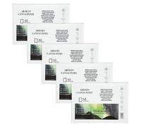 Blue Acorn Lot de 5 toiles A5 en MDF - Triple-Prime, sans acide, 100% de qualité supérieure, parfaites pour les couleurs à l'huile, à l'alkyde et à l'acrylique