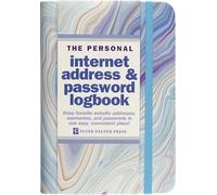 Blue Agate the Personal Internet Address & Password Logbook