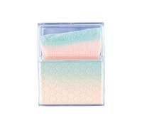 (Blue) Angled Cosmetic Brush Make Up Brush V Shaped Nails Art Brush Nails Brush Contours Brush Highlighter Brush for Woman