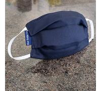 Blue Badge Co Lot de 5 grands masques en coton double couche avec pochette pour filtre supplémentaire