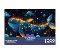 Blue Baleine 1000 Piece Jigsaw Puzzle for Adults Family Challenge Toys Stress Relief Puzzle Cultivate The Spirit of Teamwork for The Whole for Women, Gifts for Men 38x26cm/1000pcs