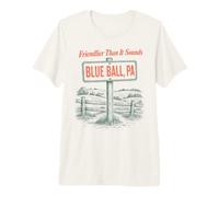 Blue Ball Pa est Plus sympathique qu'il n'y paraît, Lancaster T-Shirt Haut de Gamme