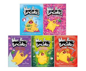 Blue, Barry & Pancakes Series 5 Books Collection Set by Dan Abdo, Jason Patterson (Beach Ball Bedlam, Escape from Balloonia, Mount Choco Meltdown, Treasure Hunt Havoc & Big Time Trouble)