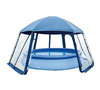 Blue Bay Pavillon de piscine hors-sol – Tente imperméable abri de soleil 433x500x250 cm