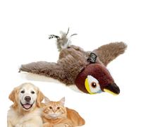 Blue Bird Jouet électrique pour chien | à l' à chat pour chiots avec grincement automatique, de divertissement personnel pour animaux de compagnie rechargeables po