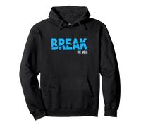 Blue Break The Mold Blue Graphic Sweat à Capuche