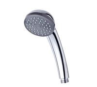 Blue Canyon Alpha Pommeau de douche à mode unique, débit d'eau haute pression, pommeau de douche en plastique de qualité supérieure pour baignoire avec buses anti-blocage, pulvérisateur de douche universel, facile à installer et à nettoyer (chromé)