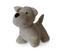 Blue Canyon Butée de porte Buddy Dog | Butée de porte rembourrée de sable | Butée de porte lourde | 1 kg | Butée de porte en tissu polyester pour chambre à coucher, chambre d'enfant, extérieur |