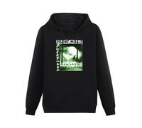 BLUE CAPTAIN Silent Hill 2 Hoody Mens Casual Hoodie with Pocket Long Sleeve Pullover Sweatshirts Black XL