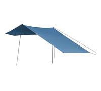 Blue Car Side Awning Portable Oxford Cloth Waterproof Sun Shelter