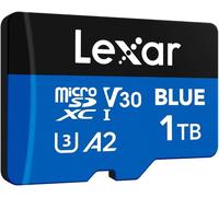Blue Carte Micro Sd 1To, Jusqu'À Carte Microsdxc Uhs-I 160 Mo/S En Lecture, Classe 10, U3, V30, A2, Vidéo Full Hd Et 4K, Carte Mémoire Haute Vitesse Pour Smartphones/Tablettes/Camé[SDC630229]