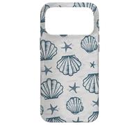 Blue Coastal Beach Summer Ocean Seashell Aesthetic Coque pour iPhone 17 Pro Max