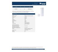 Blue-Control Contact pour porte/fenêtre sans fil blanc