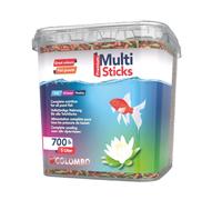 BLUE CORAL-Alimentation pour poissons de bassin, Multi Sticks - 17-20 mm, COLOMBO - 5L, 700g