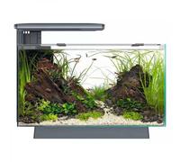 BLUE CORAL-Aquarium 100% équipé noir SUPERFISH Quadro 40 Pro - 28L