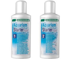 BLUE CORAL-Aquarium Starter Rapid, démarrage rapide, DENNERLE - 2x 100ml