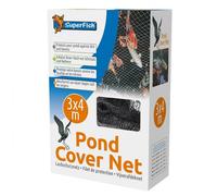 BLUE CORAL-Filet de protection pour bassin 3x4m avec 10 piquets - SUPERFISH BASSIN