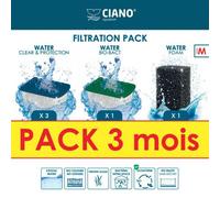 BLUE CORAL-Filtre à eau cartouches taille M, CIANO - pack filtration