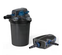 BLUE CORAL-Filtre bassin UV avec pompe, technologie innovante, OASE FiltoClear Set 19000 - 19000L