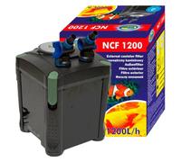 BLUE CORAL-Filtre d'aquarium haute capacité AQUA NOVA modèle NCF-1200 - jusqu'à 450L