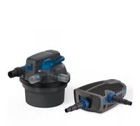 BLUE CORAL-Filtre pour bassin avec UV, pompe - OASE FiltoClear Set 5000 2024