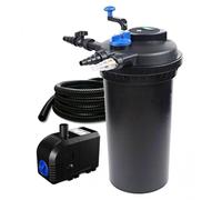 BLUE CORAL-Filtre pression premium avec UV et pompe, pour bassin - SUNSUN CPF-15000