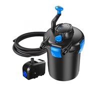 BLUE CORAL-Filtre pression premium avec UV et pompe - SUNSUN CPF-1500 pour bassin