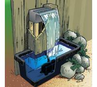 BLUE CORAL-Kit lame d'eau éclairée LED, UBBINK Niagara Set - 30x12,5cm, livraison incluse