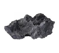 BLUE CORAL-Lot de 6 roches aquascape, noires - SUPERFISH modèle Black Rock