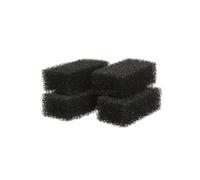 BLUE CORAL-Mousse au charbon actif pour filtre TETRA CF 400/600 Plus - lot de 4 pièces