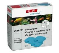 BLUE CORAL-Mousse filtrante bleue pour aquarium, série Expérience et Professionnel 150/250, marque EHEIM - lot de 3 pièces