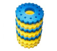 BLUE CORAL-Mousses de filtre, 4 jaunes et 3 bleues, pour CPF 30000 et CPA - SUNSUN BASSIN
