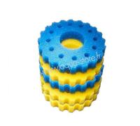 BLUE CORAL-Mousses de filtre couleur jaune et bleu, SUNSUN BASSIN, modèle CPF 20000 et CPA - pack de 5