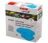 BLUE CORAL-Mousses filtrantes bleues, gamme pro, EHEIM Expérience 350/2226 à 2128 - lot 3 unités