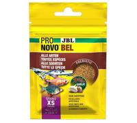 BLUE CORAL-Nourriture granulée pour poissons, extra-small, JBL ProNovo Bel Grano XS - 18g/20ml