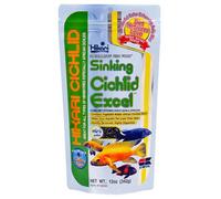 BLUE CORAL-Nourriture pour poissons d'aquarium spécial Cichlidés - HIKARI AQUARIUM Sinking Cichlid Excel Mini - 342g