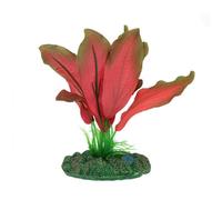 BLUE CORAL-Plante artificielle aquarium, échinodorus rouge AQUA NOVA - hauteur 13cm