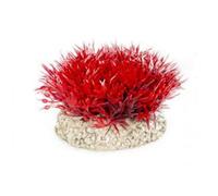 BLUE CORAL-Plante artificielle crystalwort moss, rouge, AQUA DELLA, modèle S - 5cm