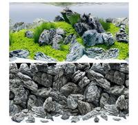 BLUE CORAL-Poster de fond aquascape & rock, JUWEL - taille L 100 x 50 cm