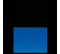 BLUE CORAL-Poster pour aquarium noir/bleu AQUA NOVA, modèle XL - 150x60cm