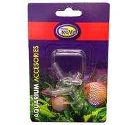 BLUE CORAL-Raccords 3 voies pour tuyaux diamètre 4/6mm en lot de 2 - AQUA NOVA